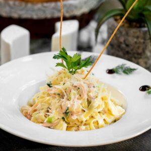 Gnocchi carbonara